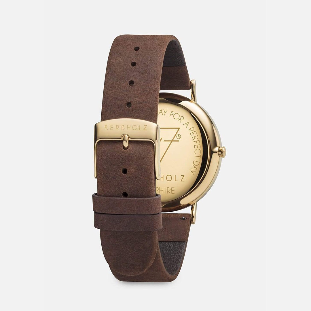 KERBHOLZ|FRITZ 40mm フリッツ ウォールナット ゴールド タバコ 画像3