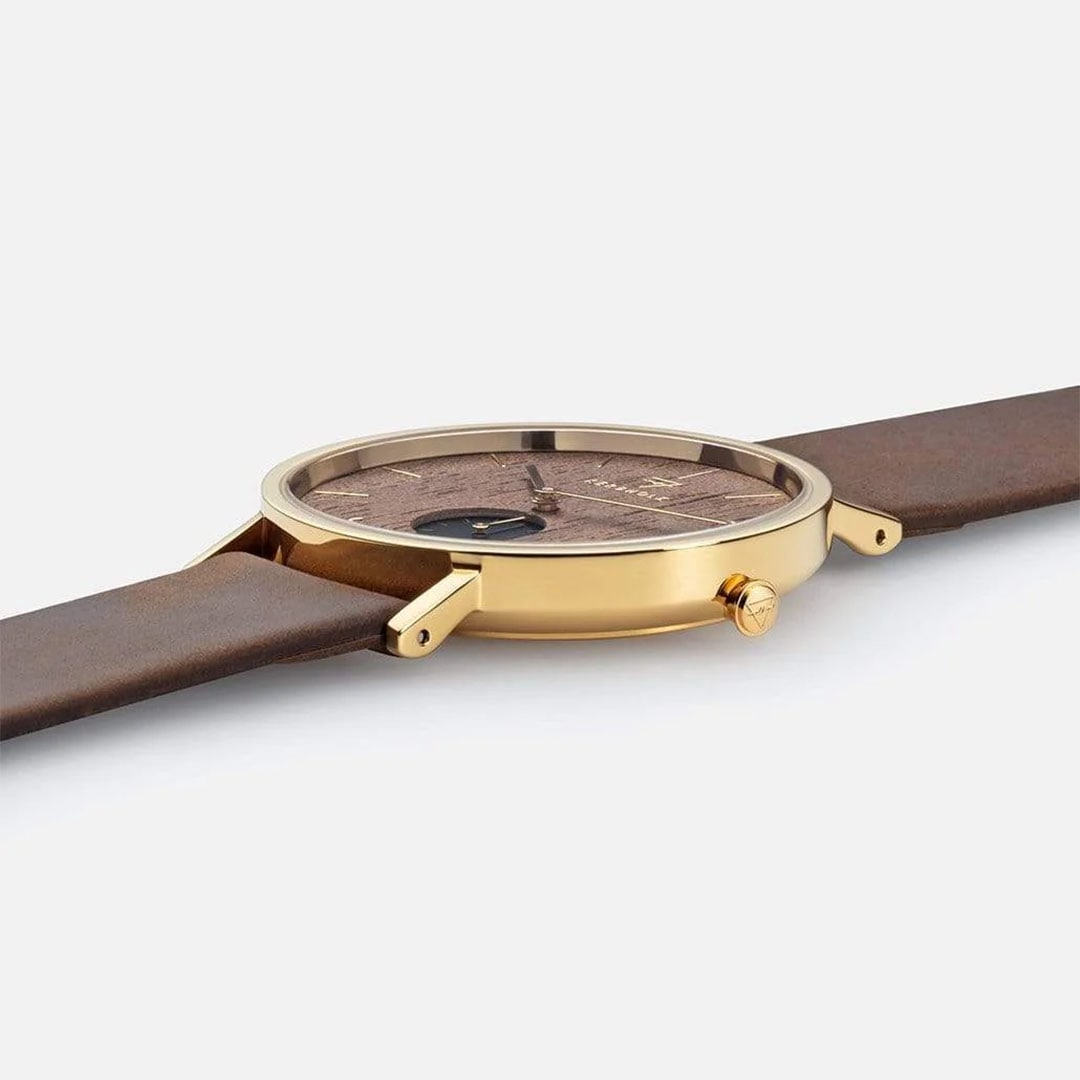 KERBHOLZ|FRITZ 40mm フリッツ ウォールナット ゴールド タバコ 画像4