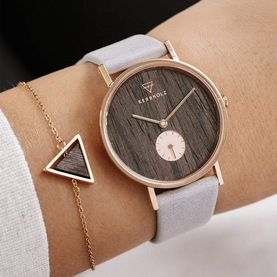 KERBHOLZ｜FRIDA 35mm フリーダ ダークウッド ローズゴールド アークティック 画像5