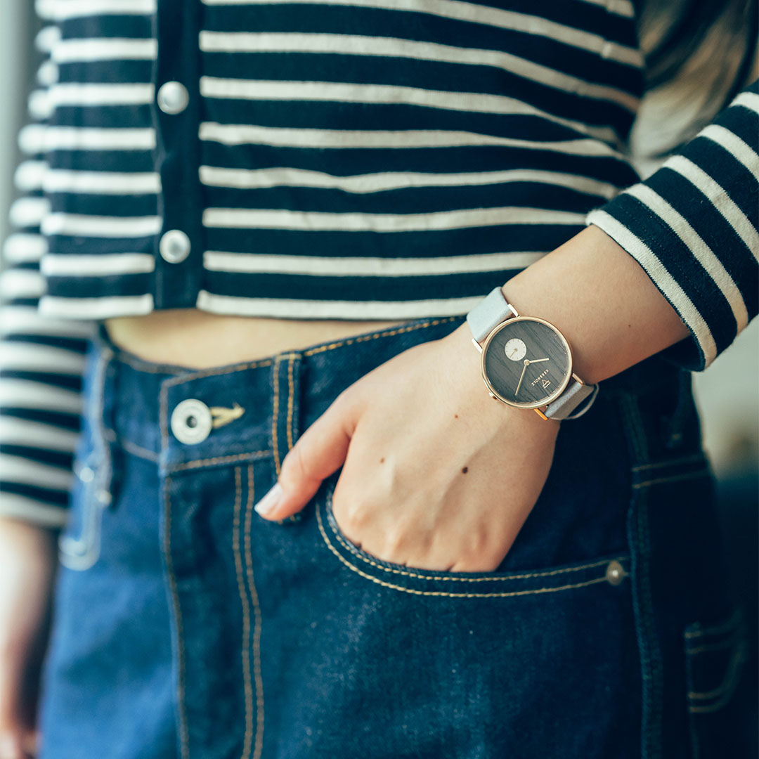 KERBHOLZ｜FRIDA 35mm フリーダ ダークウッド ローズゴールド アークティック 画像6