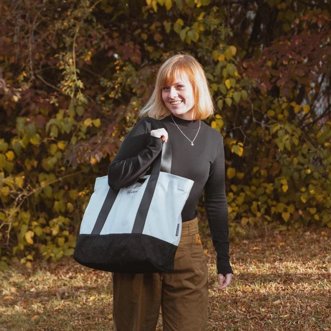 AIRPAQ|Totebag トートバッグ ホワイト 画像2