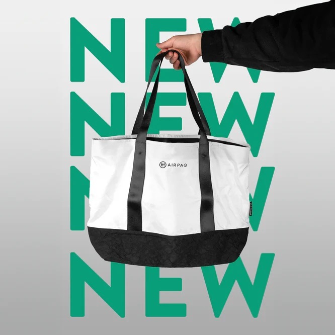 AIRPAQ|Totebag トートバッグ ホワイト 画像3