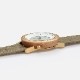 KERBHOLZ｜MERLE 34mm メルル オリーブウッド ゴールド オリーブヴィーガン（ソーラー）