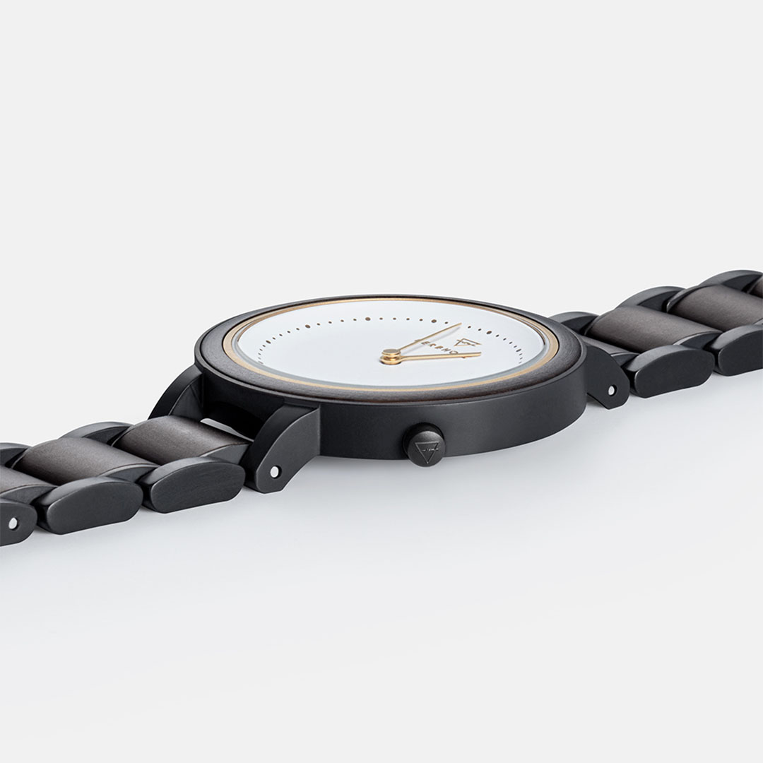 KERBHOLZ｜THEA 36mm テア サンダルウッド ブラック ゴールド