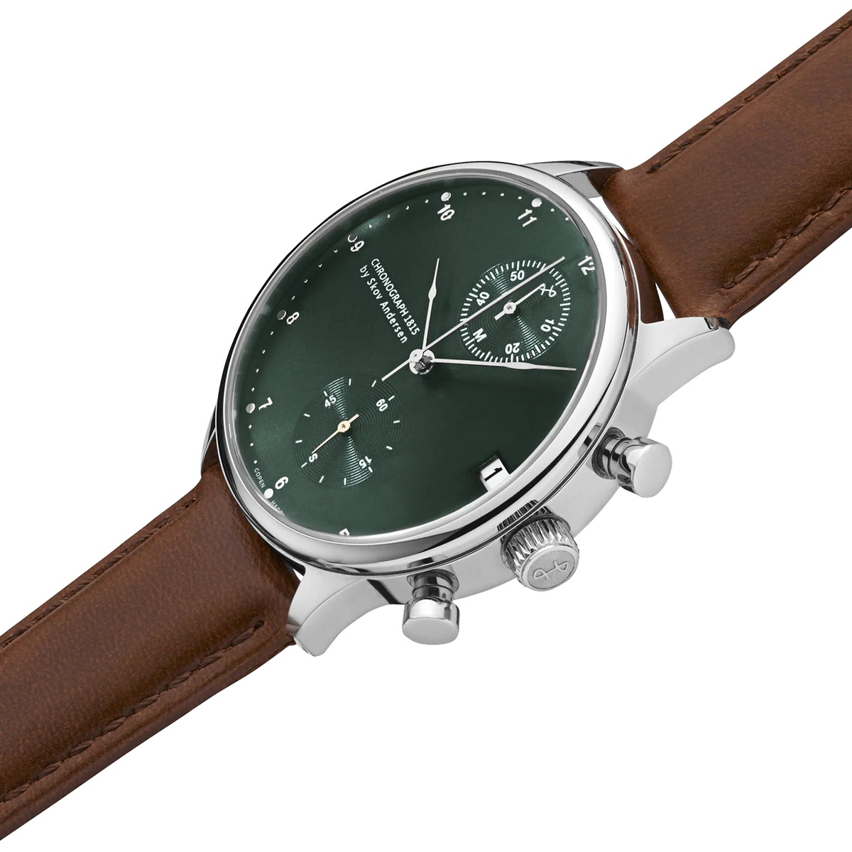 AV86(旧 ABOUT VINTAGE)|1815 Chronograph 41mm Steel/Green 画像2