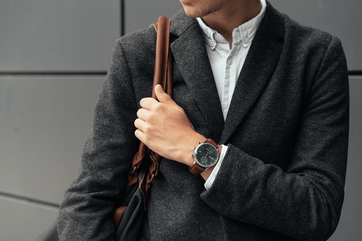 AV86(旧 ABOUT VINTAGE)|1815 Chronograph 41mm Steel/Green 画像4