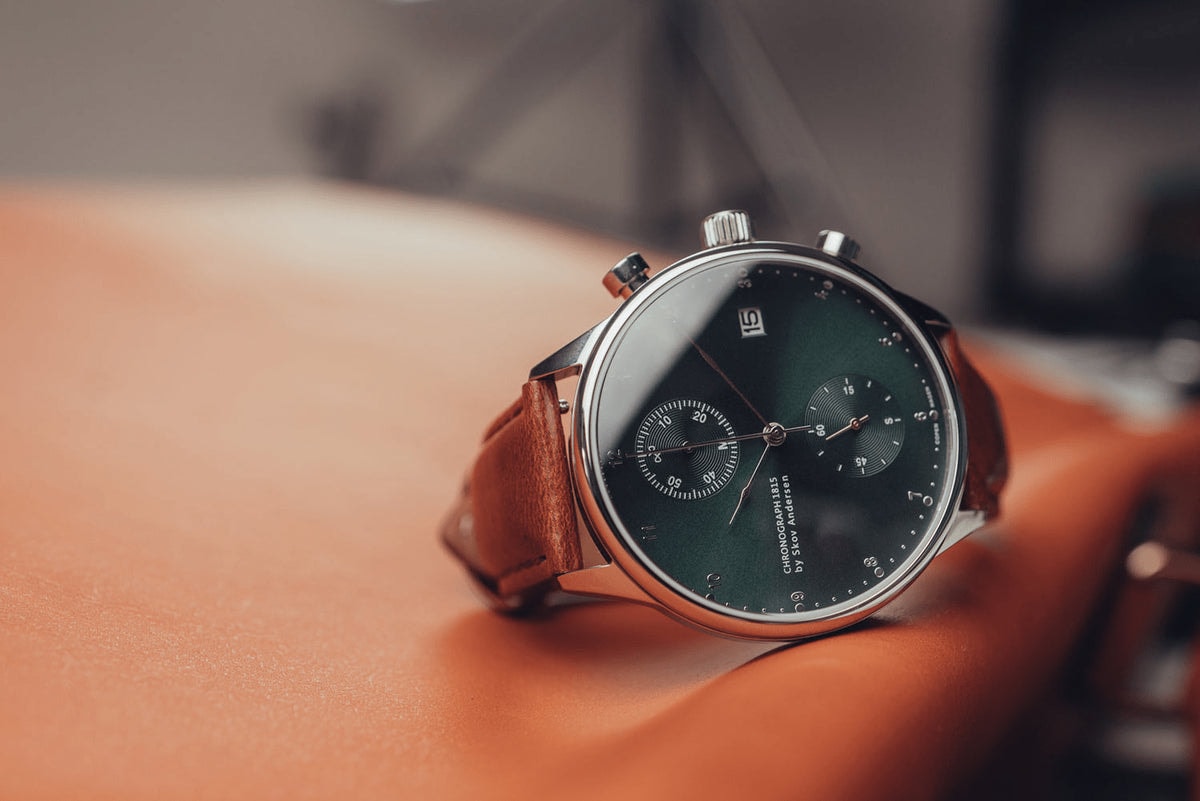 AV86(旧 ABOUT VINTAGE)|1815 Chronograph 41mm Steel/Green 画像7