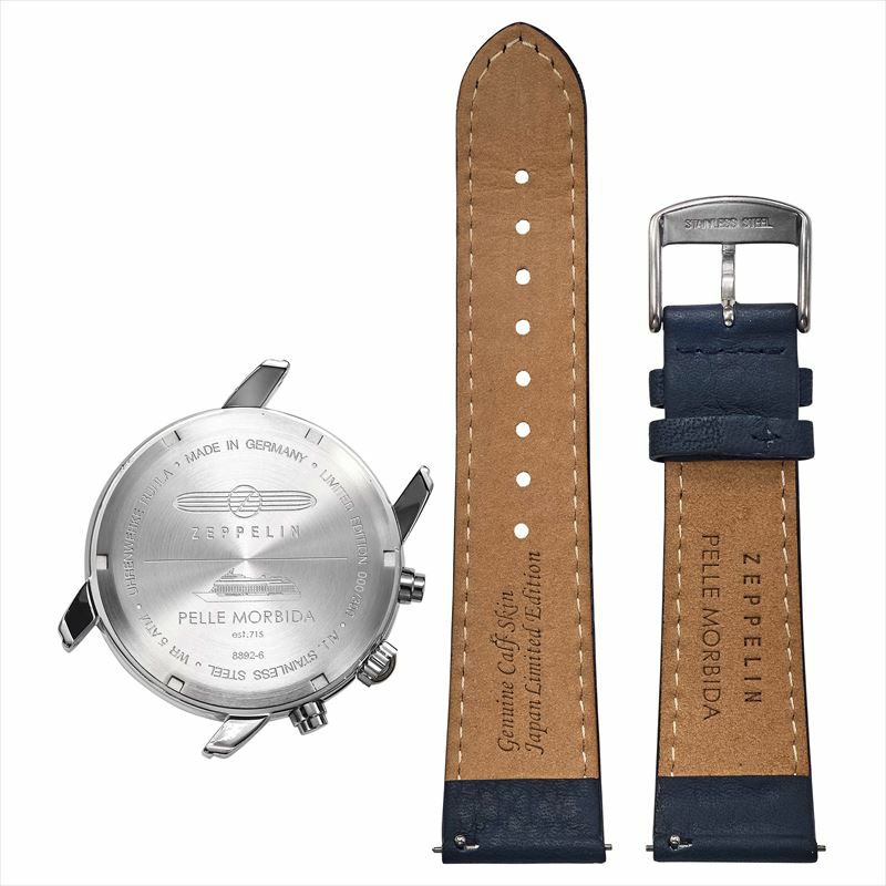 ZEPPELIN｜Special Edition 100 Years〈日本限定300本〉100周年記念 クロノグラフアラーム（ノベルティ付き） 画像7