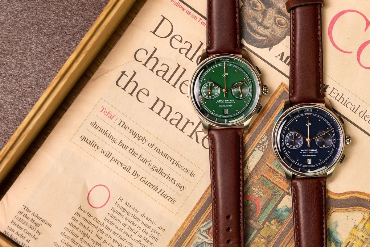 AV86（旧 ABOUT VINTAGE）｜1934 Telechron 42mm Steel/Green 画像8