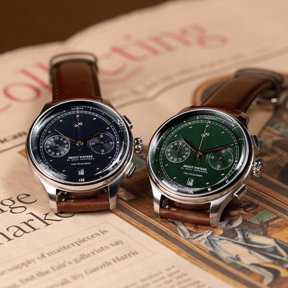 AV86（旧 ABOUT VINTAGE）｜1934 Telechron 42mm Steel/Green 画像9