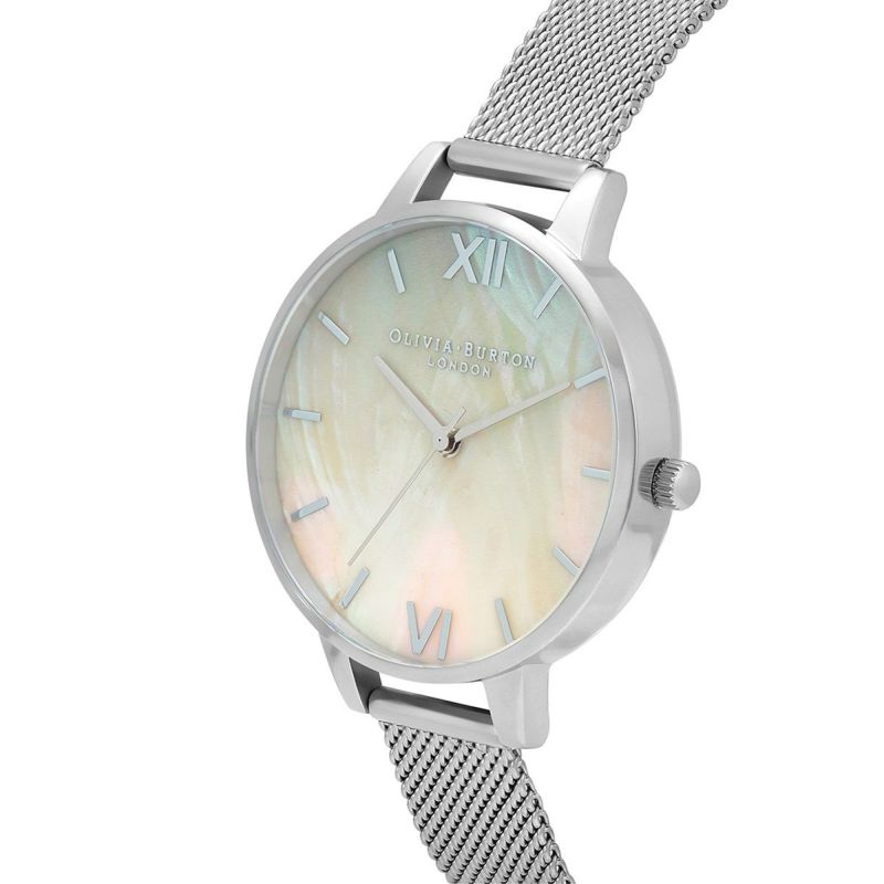 OLIVIA BURTON｜Under The Sea アンダーザシー ブルー ライラック オンブル ペールゴールドメッシュベルト 画像2