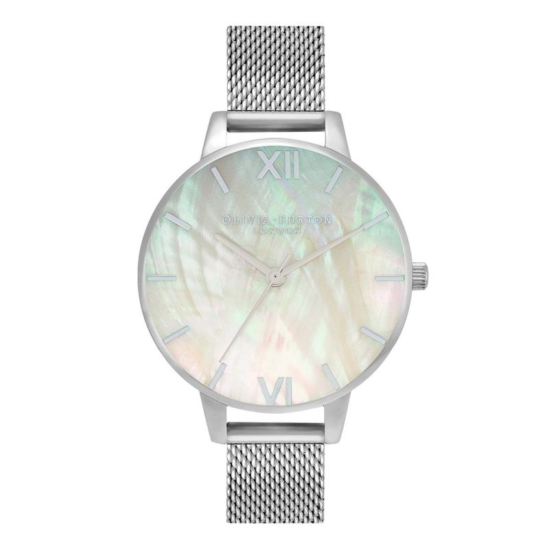 OLIVIA BURTON｜Under The Sea アンダーザシー ブルー ライラック オンブル ペールゴールドメッシュベルト 画像1