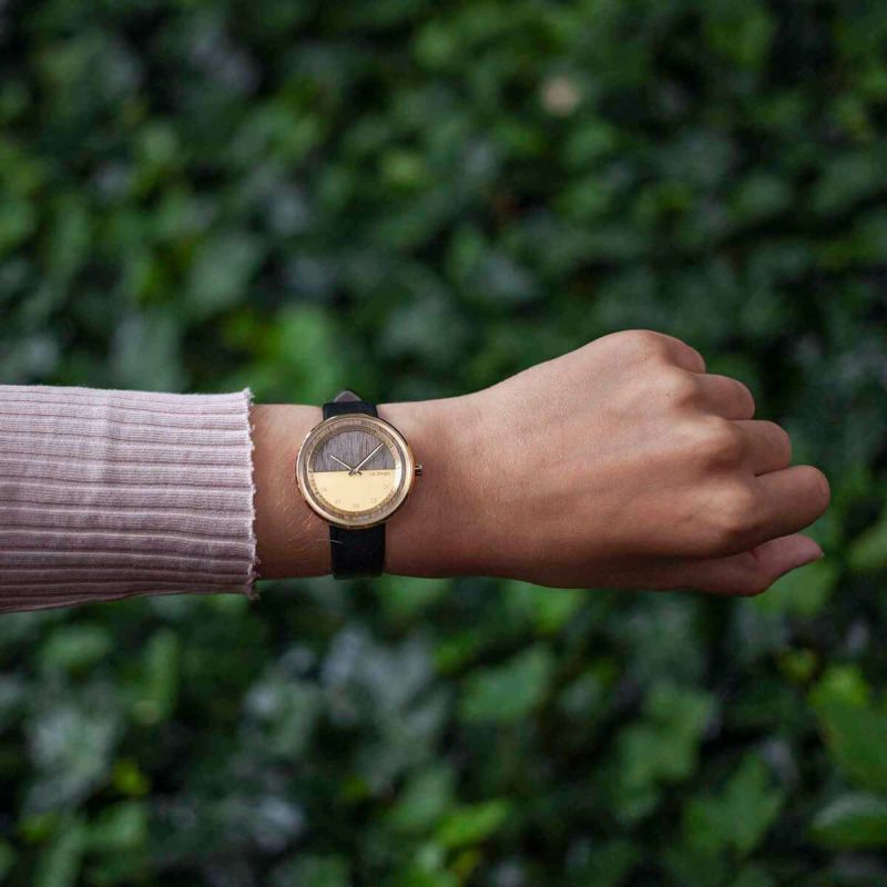 VEJRHOJ│Petite The GOLD 34mm ペティット ゴールド ブラウン 画像6