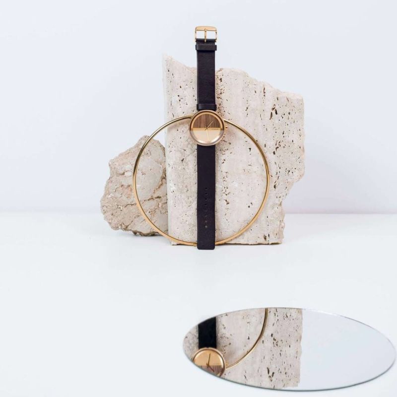 VEJRHOJ│Petite The GOLD 34mm ペティット ゴールド ブラウン 画像5