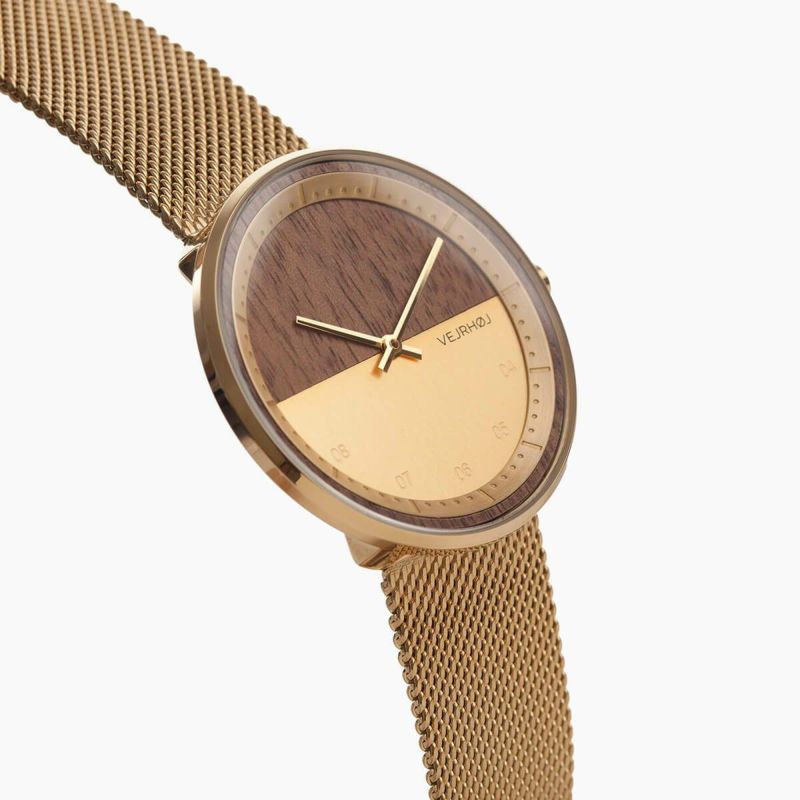 VEJRHOJ│Petite The GOLD 34mm ペティット ゴールド ゴールドメッシュ 画像4
