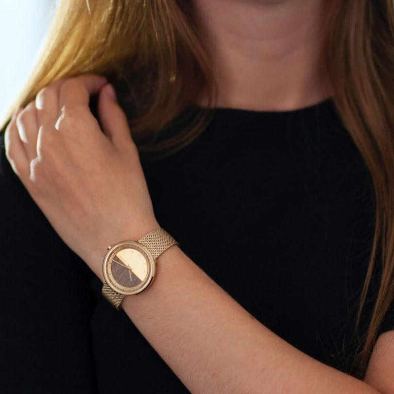 VEJRHOJ│Petite The GOLD 34mm ペティット ゴールド ゴールドメッシュ 画像2