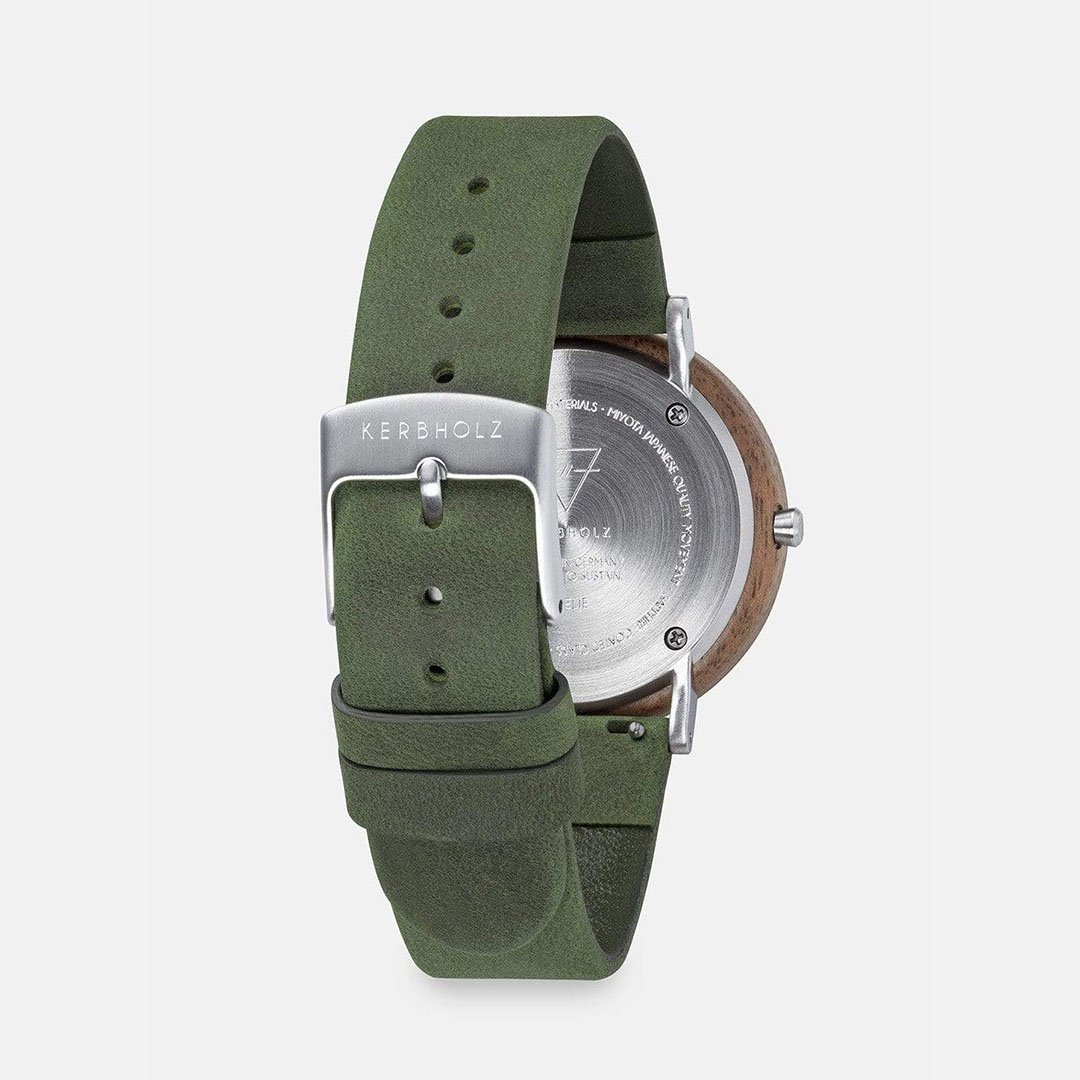 KERBHOLZ｜AMELIE 36mm アメリ ウォールナット シルバー オリーブ2020 画像3