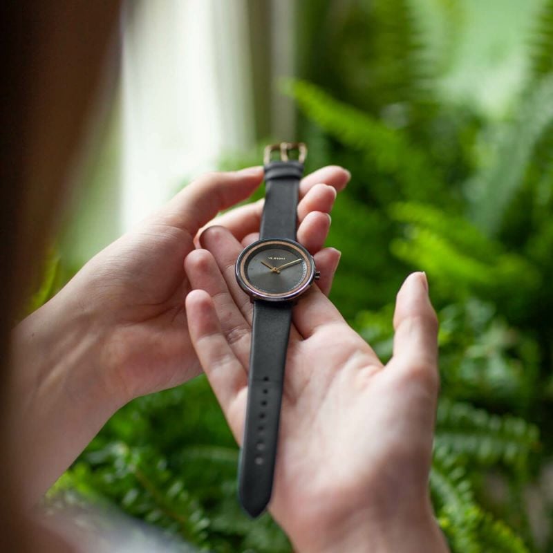 VEJRHOJ│Petite BLACK＆GOLD 34mm ペティット ブラック＆ゴールド ブラック 画像5