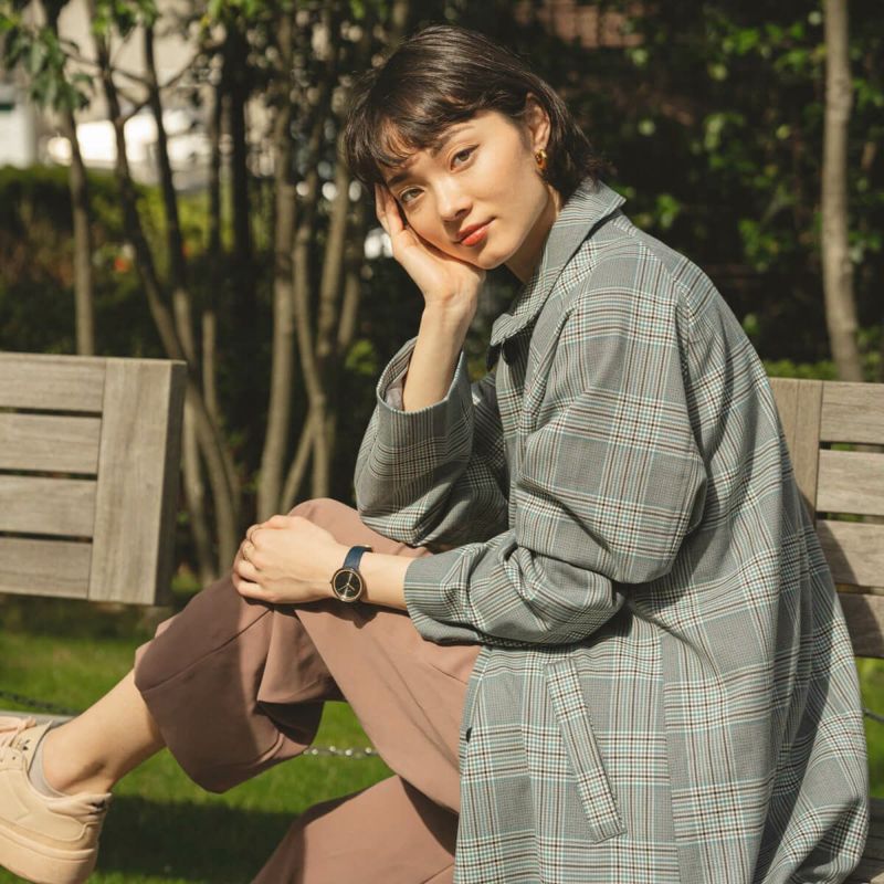 VEJRHOJ│Petite BLACK＆GOLD 34mm ペティット ブラック＆ゴールド ブルー 画像5