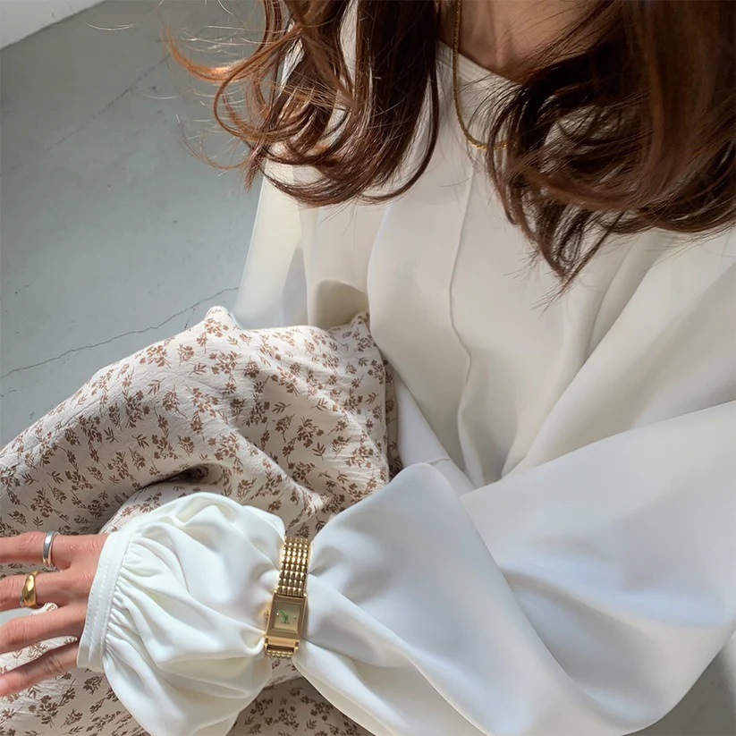 BREDA｜REVEL レーヴェル スクエア ゴールド ステンレスベルト 画像2