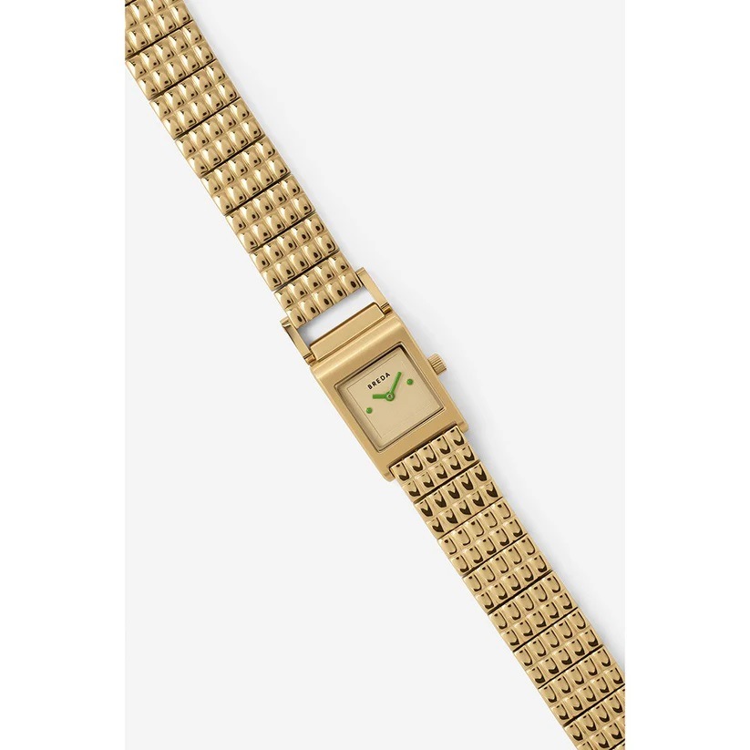 BREDA｜REVEL レーヴェル スクエア ゴールド ステンレスベルト 画像6