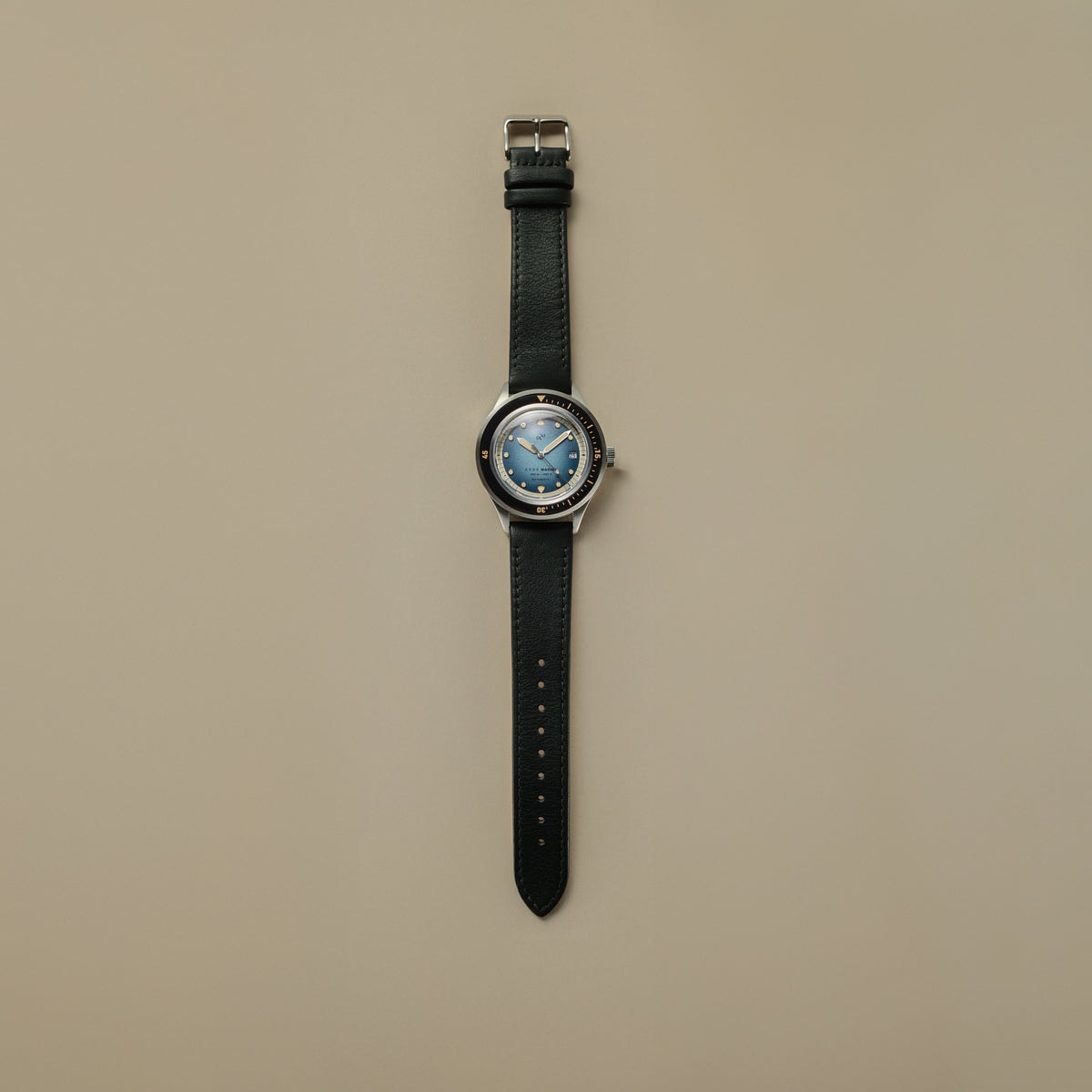 AV86(旧 ABOUT VINTAGE)|1956 Marine Automatic 41mm Steel/Blue Fade(自動巻き) 画像3
