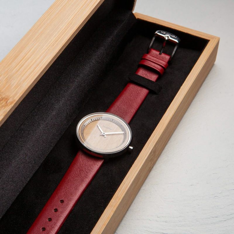 VEJRHOJ│Petite The MAPLE 34mm ペティット メープル レッド 画像2