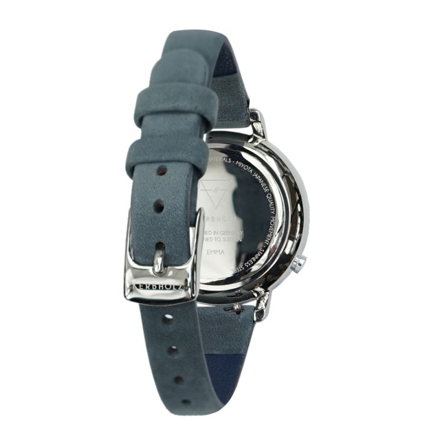 KERBHOLZ｜EMMA 30mm ナチュラルウッド シルバー ブルー 画像3