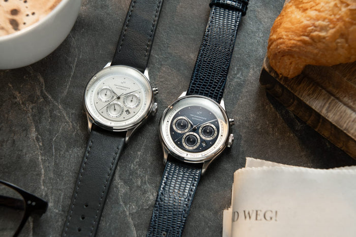AV86（旧 ABOUT VINTAGE）｜10th 1564 Chronodate Automatic 39mm Steel / Blue（自動巻き） 画像7