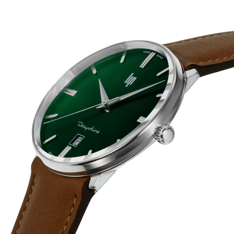 LIP｜Dauphine 38mm ドーフィン グリーン ダークブラウンレザー