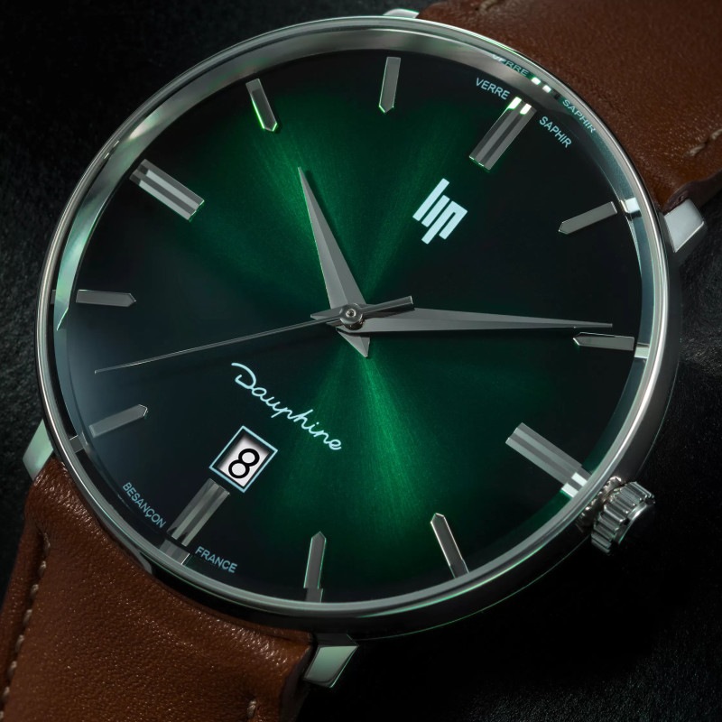 LIP｜Dauphine 38mm ドーフィン グリーン ダークブラウンレザー