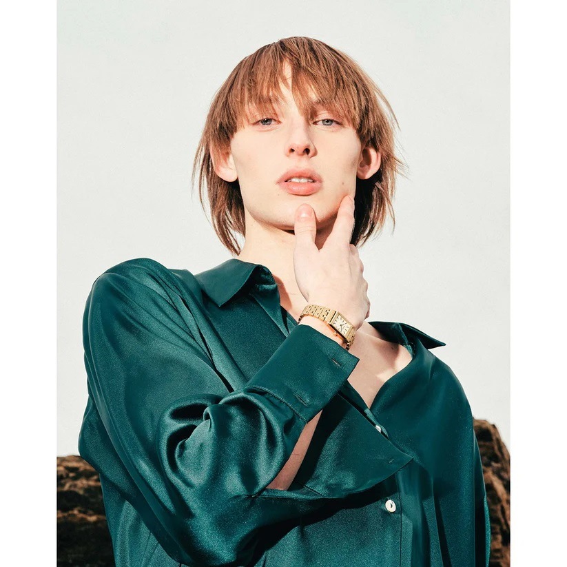 BREDA｜VIRGIL REVIVAL ヴァージル リバイバル スクエア ゴールド ステンレスベルト 1754a 画像2