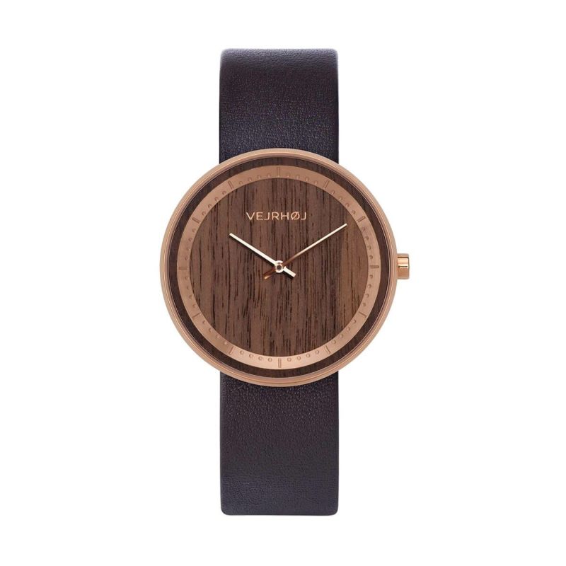 VEJRHOJ│The ROSE 40mm ローズ ブラウン 画像1