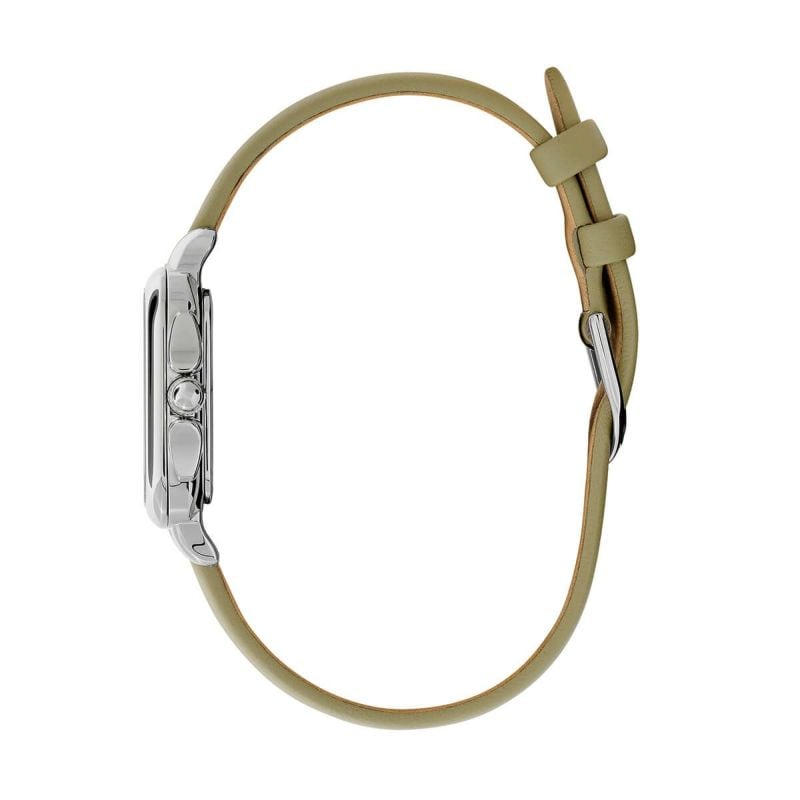 OLIVIA BURTON|Classics クラシックス グロブナー クリスタル シルバー サンレイ セージレザーベルト 画像4