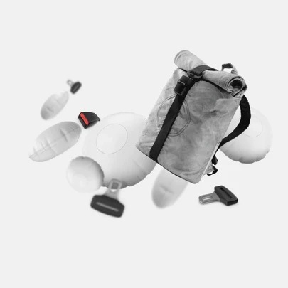 AIRPAQ｜Backpack バックパック イエロー Mサイズ 画像15