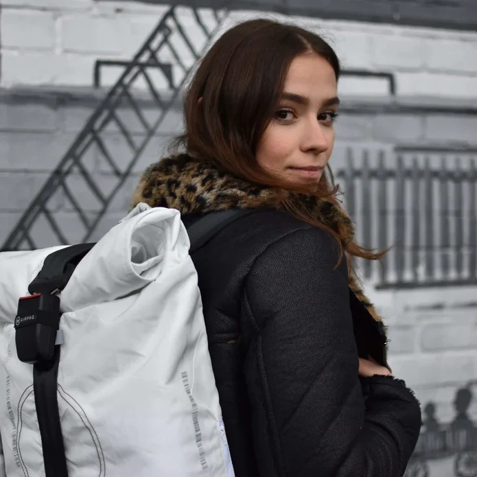 AIRPAQ｜Backpack バックパック イエロー Mサイズ 画像11