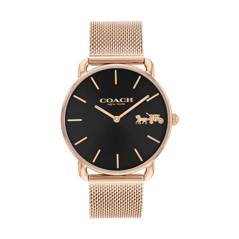 COACH 腕時計 14504209 ELLIOTローズゴールド【クォーツ】Lady's Amazon.co.jp: [Coach] 腕時計 Elliot 14504209 レディース