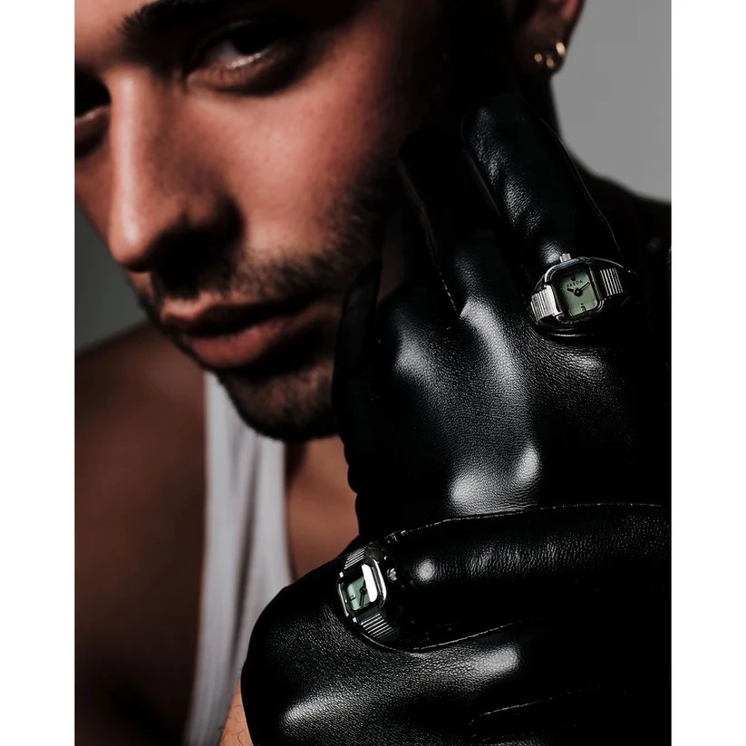 BREDA｜NOCTURNE ノクターン グリーン シルバー 指輪 1755b 画像3