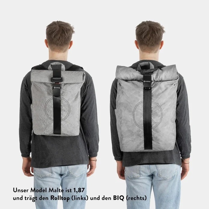 AIRPAQ｜Backpack バックパック ブラック Mサイズ 画像19