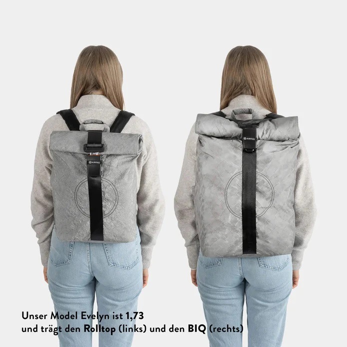 AIRPAQ｜Backpack バックパック ブラック Mサイズ 画像18