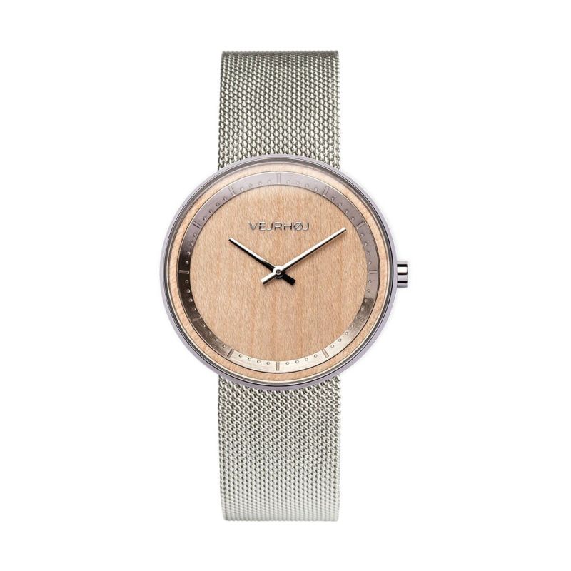 VEJRHOJ│The MAPLE 40mm メープル シルバーメッシュ 画像1