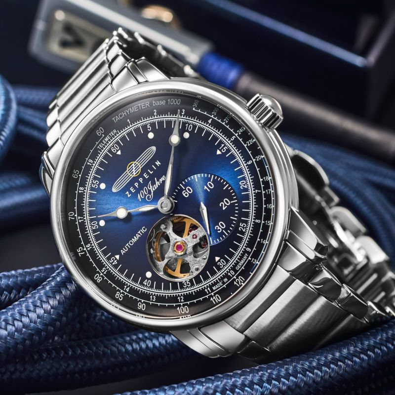 ZEPPELIN｜Special Edition 100 Years〈日本限定〉100周年記念 オープンハートオートマティック（自動巻き） 画像6