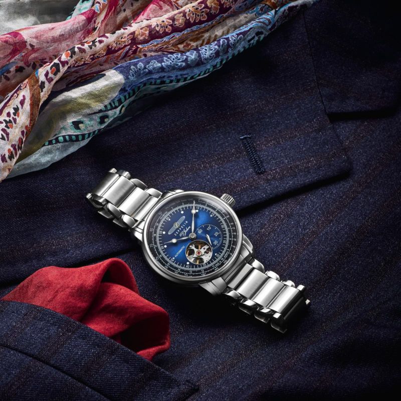 ZEPPELIN｜Special Edition 100 Years〈日本限定〉100周年記念 オープンハートオートマティック（自動巻き） 画像8