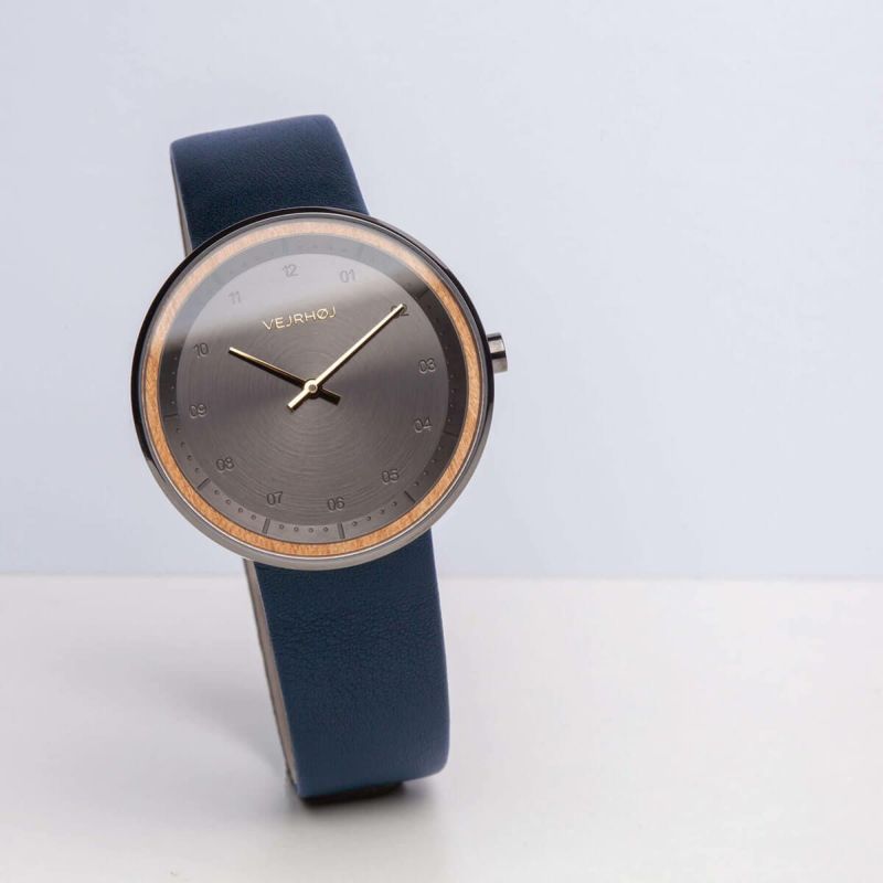 VEJRHOJ│BLACK＆GOLD 40mm ブラック＆ゴールド ブルー 画像3