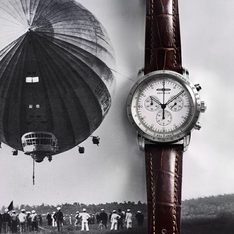 ZEPPELIN｜Special Edition 100 Years〈日本限定〉100周年記念 クロノグラフアラーム 画像2