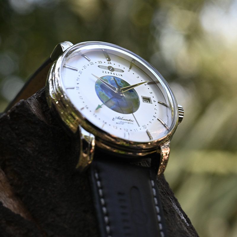 ZEPPELIN｜ATLANTIC アトランティック ブループラネット（自動巻き） 画像5