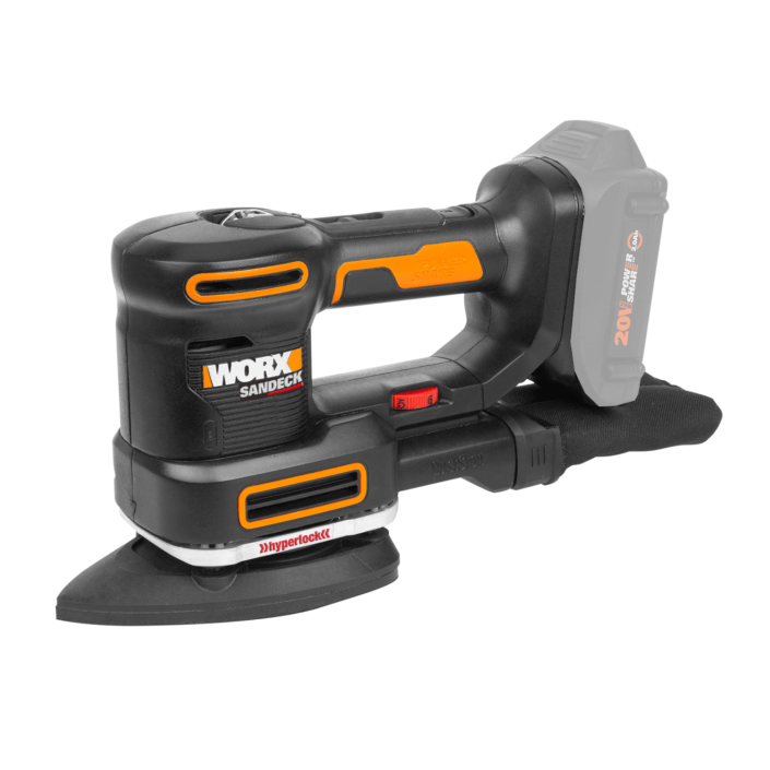 WORX 充電式マルチサンダー WX820L.9 本体のみ 【1409710】 | YouTube