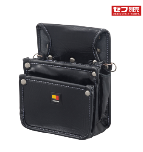 TAJIMA(タジマ） 着脱式腰袋 釘袋2段小 ツインフック SFKBN