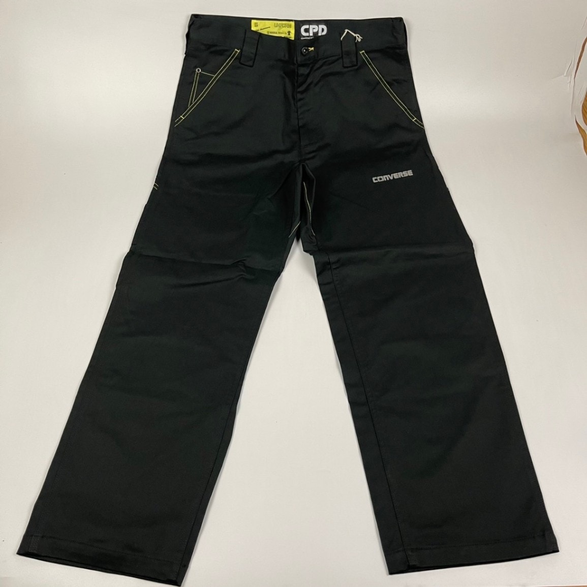 通販 送料無料  clothing黒 VISE コットン clothing黒 （VISE オーバーオール パンツ