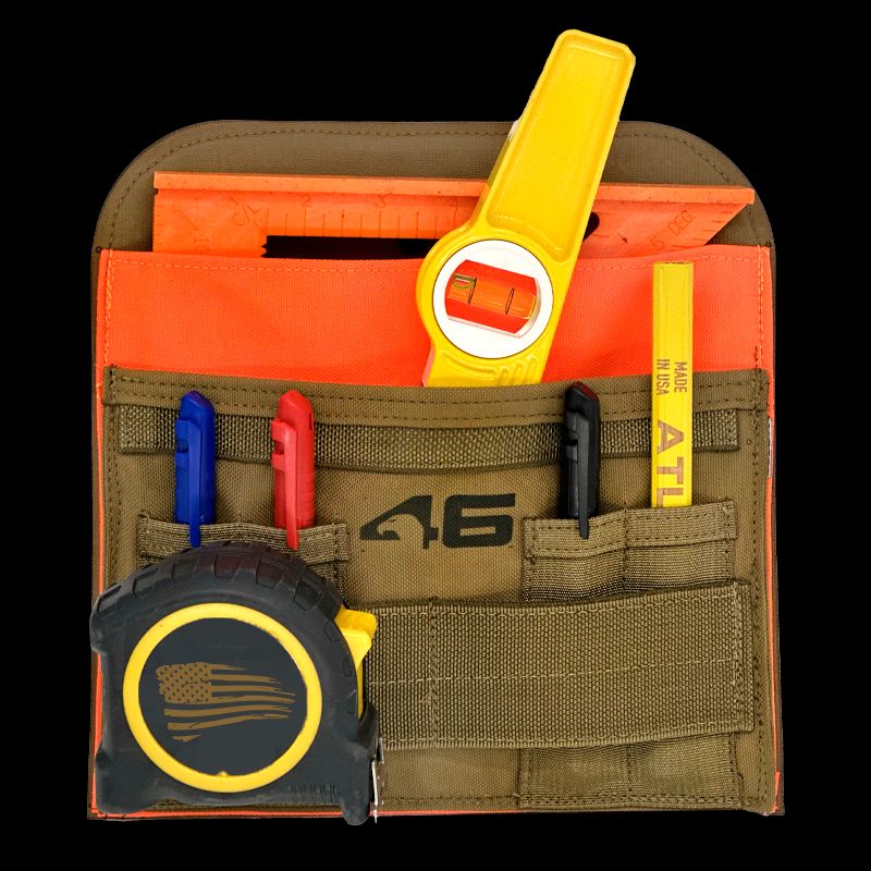 Atlas 46 AIMS 垂直ファスナーポーチ スクリュードライバー、ペンチ